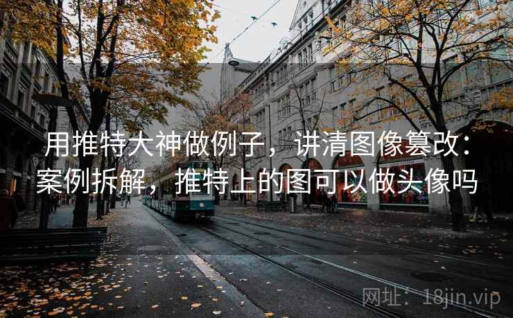 用推特大神做例子，讲清图像篡改：案例拆解，推特上的图可以做头像吗